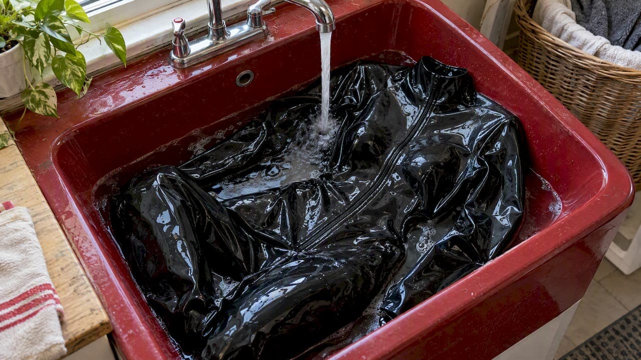 Latex Clothing Care: Wash, Shine and Store It Right